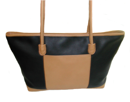 Step By Photos Showing Leather Bag Construction