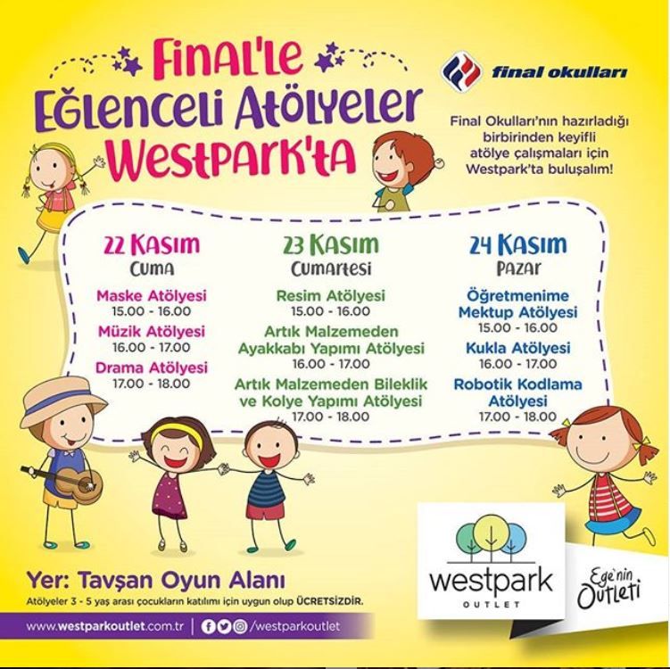 Cocuklar Westpark Outletde Eglence Tum Hiziyla Devam Ediyor Eglence Cocuk Okul