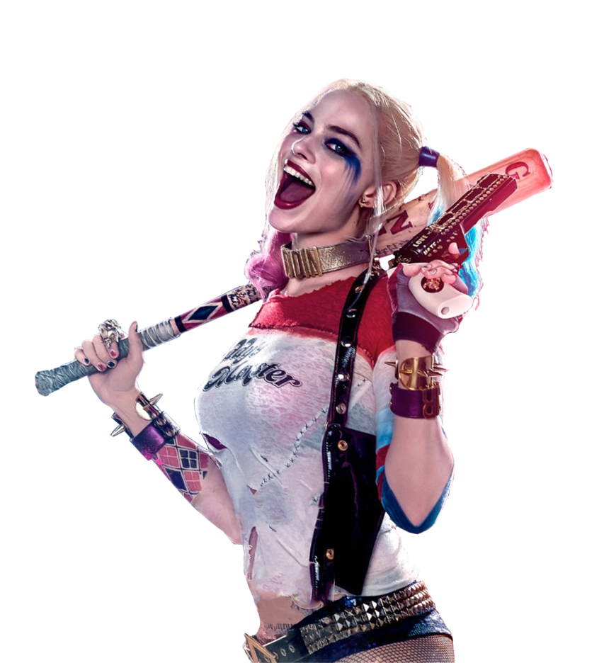 PNG Arlequina (Harley Quinn, Margot Robbie)