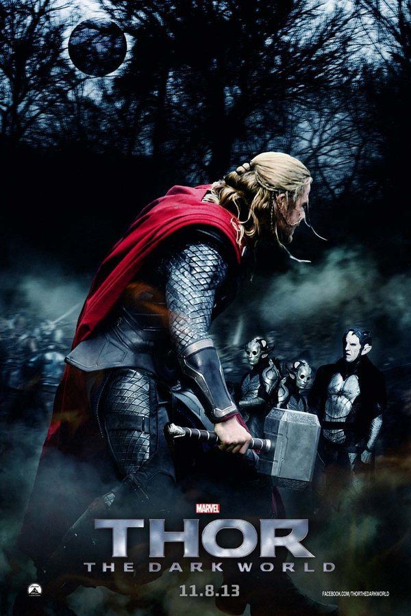 Thor The Dark World Poster By Cure4 On Deviantart Marvel