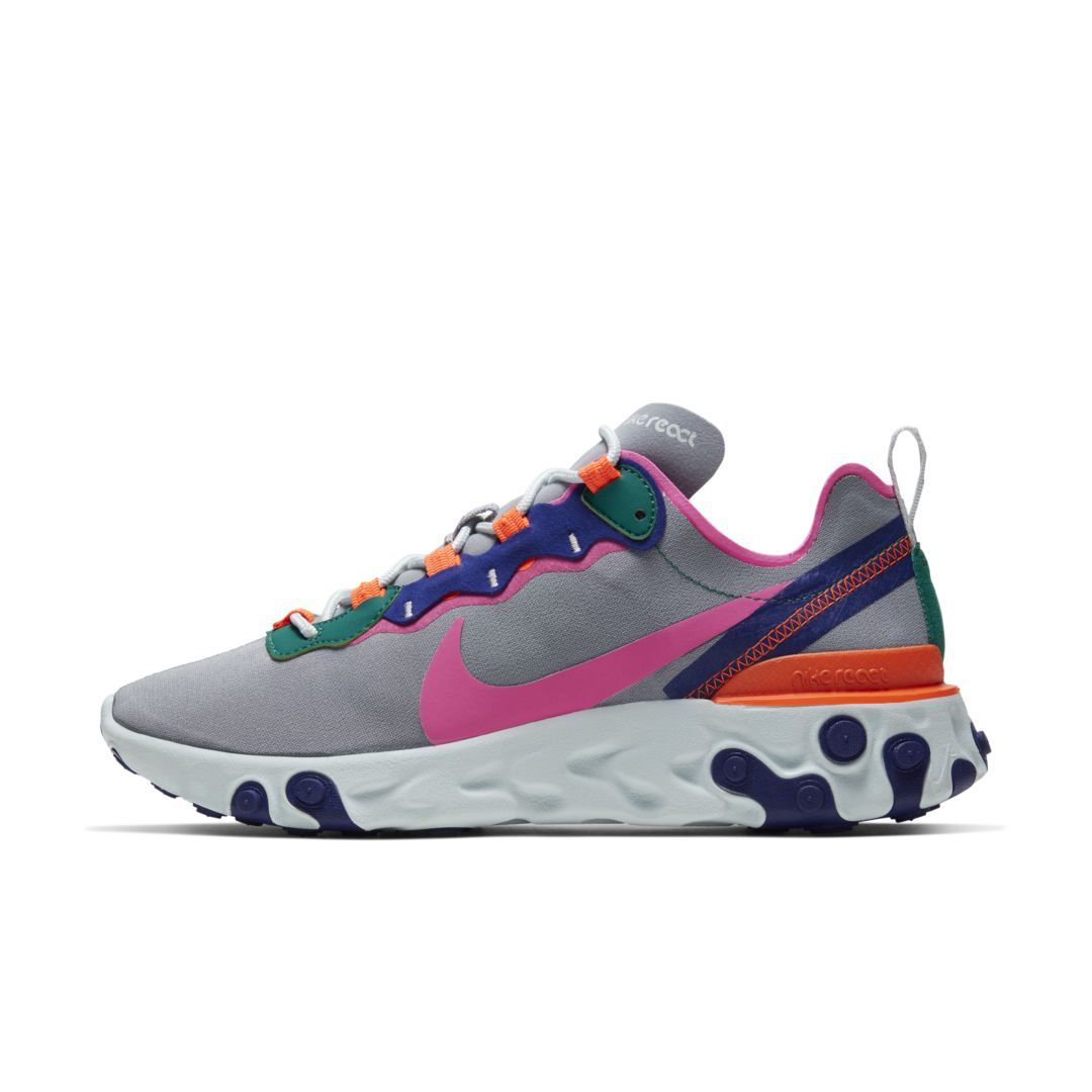 Nike React Element 55 Women S Shoe Size 7 5 Wolf Grey Nike Shoes Women Women Shoes Nike Nike React Element 55 Women S Shoe Size 7 5 Wolf Grey Nike Shoes Women Women Shoes Nike