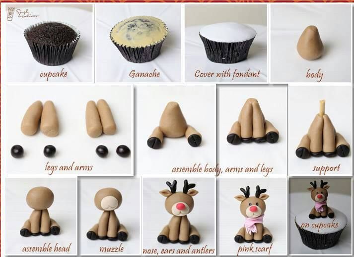 Pack De 6 Decorations De Gateau Rudolph Le Petit Renne Anniversary House Patisserie Ustensiles A Patisserie Dwteam In Pack De 6 Decorations De Gateau Rudolph Le Petit Renne Anniversary House Patisserie Ustensiles A Patisserie Dwteam In