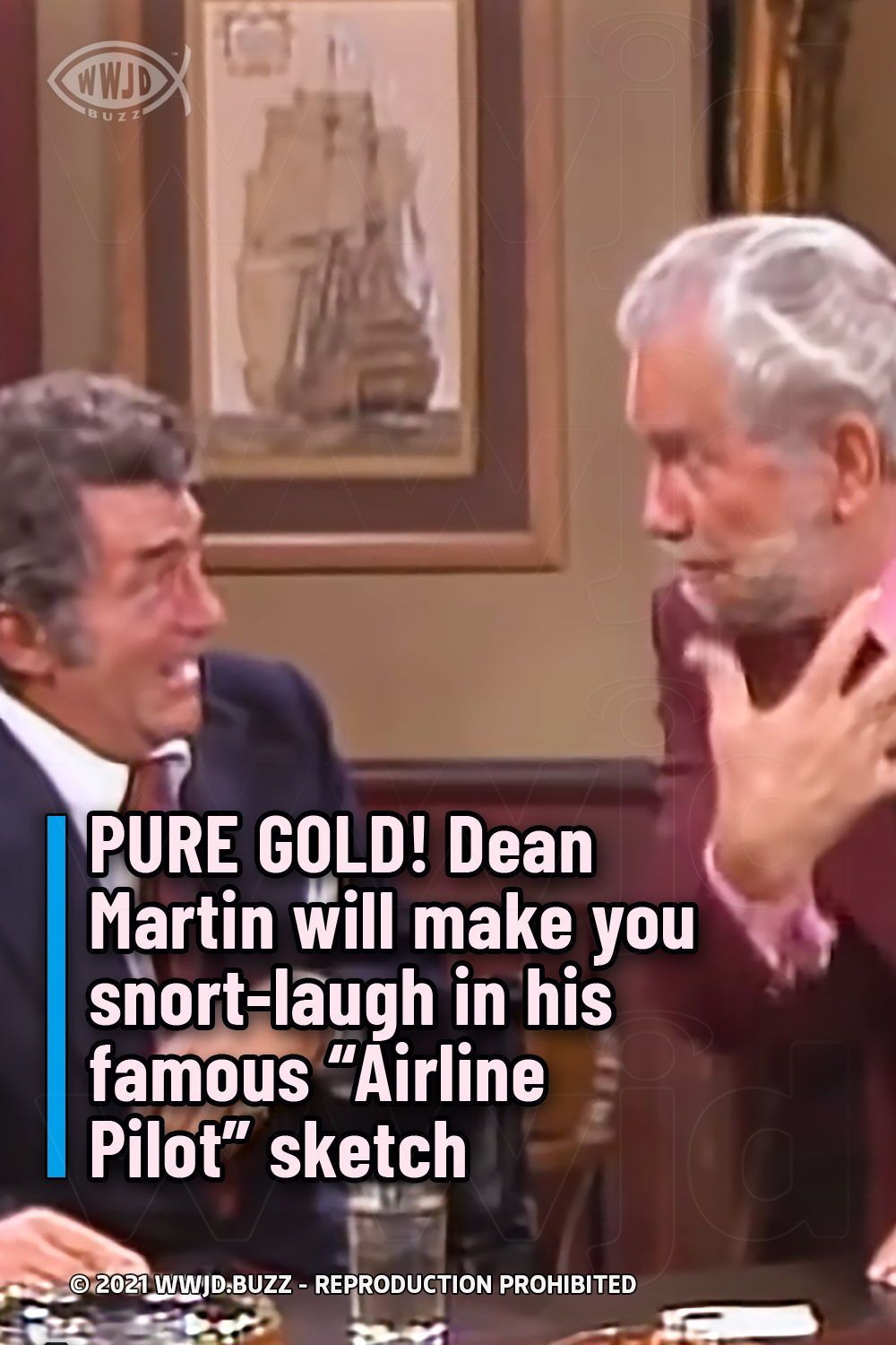 Dean Martin And Foster Brooks Airline Pilot PURE GOLD! Dean Martin will make you snort-laugh in his famous "Airline