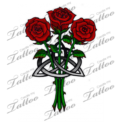 Pin By April Adkins On Tattoos Scottish Tattoos Tribal Rose Tattoos Rose Tattoo Design