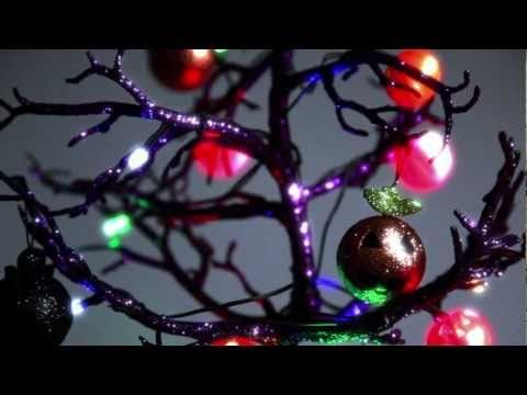 see avons sparkling halloween tree in action decorate your home with some halloween spirit from