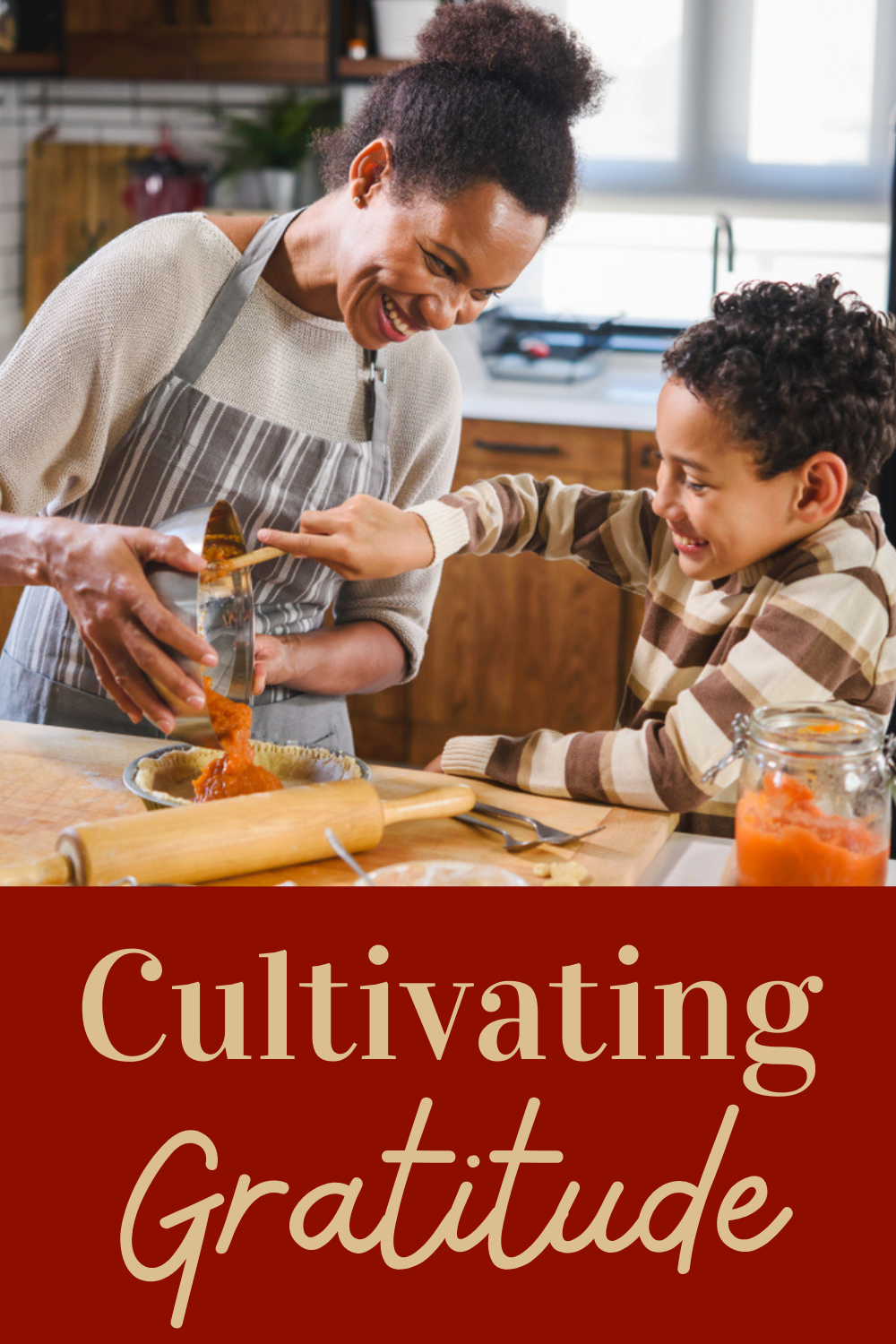 Set the scene for gratitude in your home. #christianparenting #