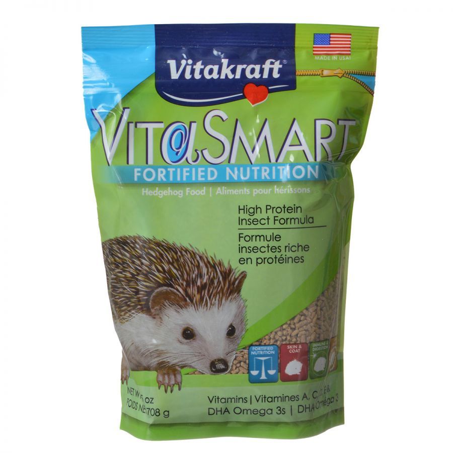 Vitakraft VitaSmart Hedgehog Food - High Protein Insect Formula - 1.5