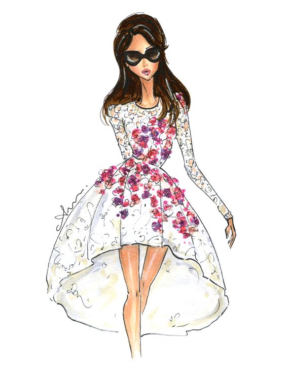Novia Una Dr Muñeca Dibujar Vestida FXIwvXUq