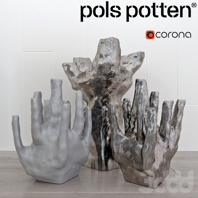 3d модели: Вазы - сет ваз Pols Potten Vray Tutorials, 3ds Max Tutorials, 3d Tutorial, White Coral, Vase Set, Visual, Beige, Stone, Color