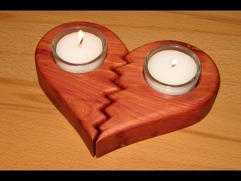 Wooden heart box Wooden heart box
