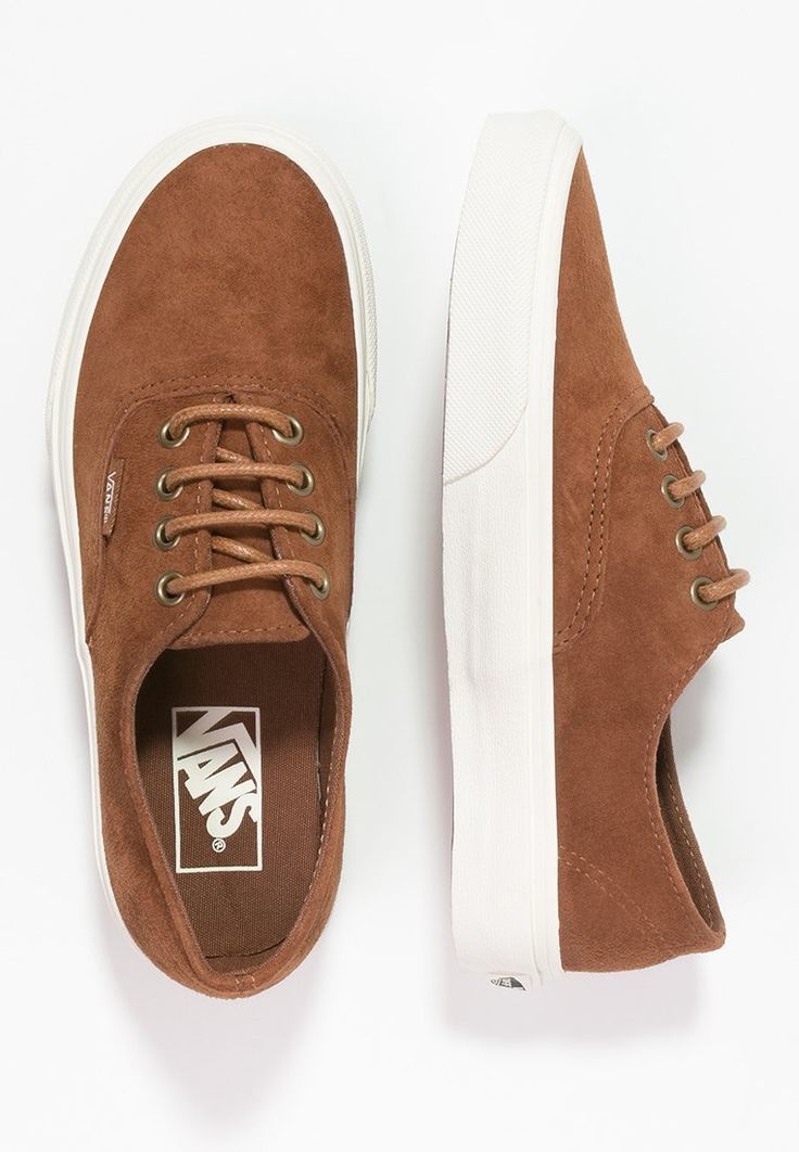 vans authentic decon suede brown