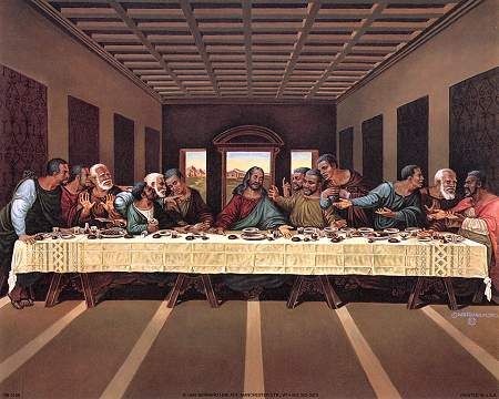 AFRICAN AMERICAN ART PRINT LAST SUPPER 16X20 POSTER PRINT IMAGE PHOTO -G10