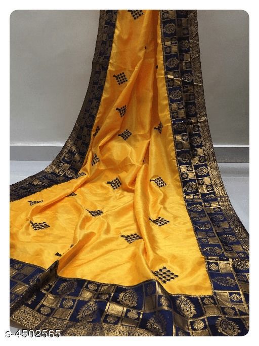 Sarees New Jia Modal Attractive Stylish Women's Saree Saree Fabric: Sana Silk Blouse: Separate Blouse Piece Blouse Fabric: Silk Pattern: Embroidered Multipack: Single Country of Origin: India Sizes Available: Free Size *Proof of Safe Delivery! Click to know on Safety Standards of Delivery Partners- https://ltl.sh/y_nZrAV3 Catalog Rating: ★4.2 (1732) Catalog Name: Aagam Embroidered Two-Tone San... Indian Sarees, Silk Sarees, Silk Blouse Pattern, New Saree Designs, Nauvari Saree, Net Blouses, Designer Blouse Patterns, Blouse Models, Latest Sarees