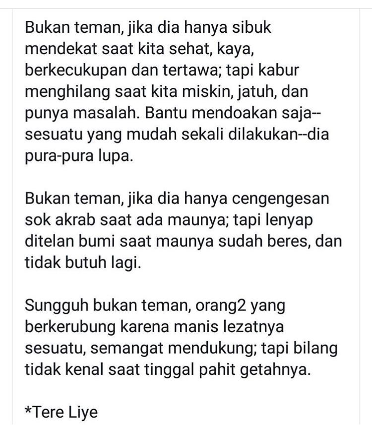 Bukan Teman Yg Sebenarnya Kata Kata Indah Kutipan Persahabatan Lucu Kutipan Buku