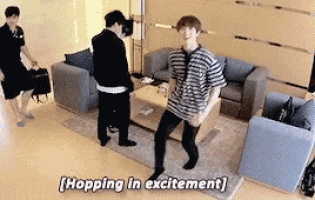 Get Hyped For Permission To Dance On Stage: Seoul With These Iconic BTS Live Performances The Honey POP Jungkook excited gif