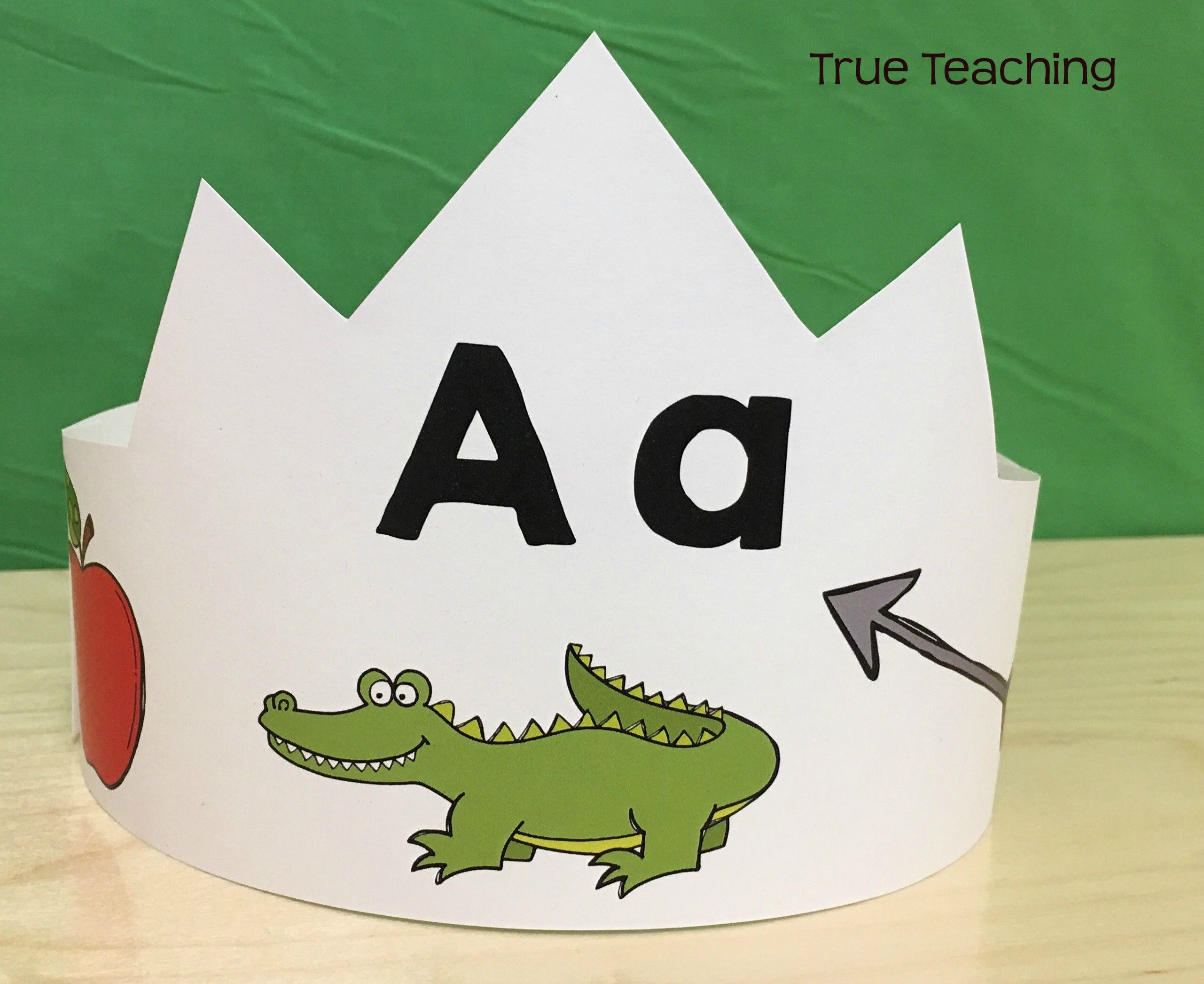 Alphabet Crowns by True Teaching! Initial letter sounds, Letter sound Alphabet Crowns by True Teaching! Initial letter sounds, Letter sound