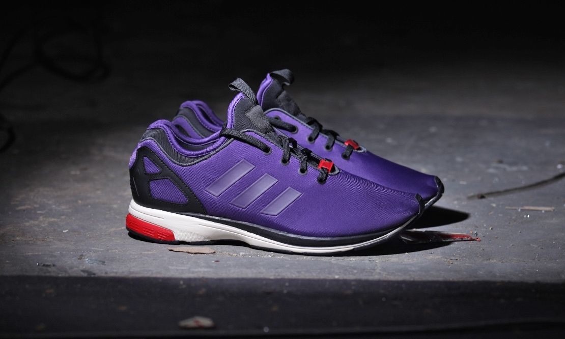 adidas consortium zx flux dark violet adidas consortium zx flux dark violet