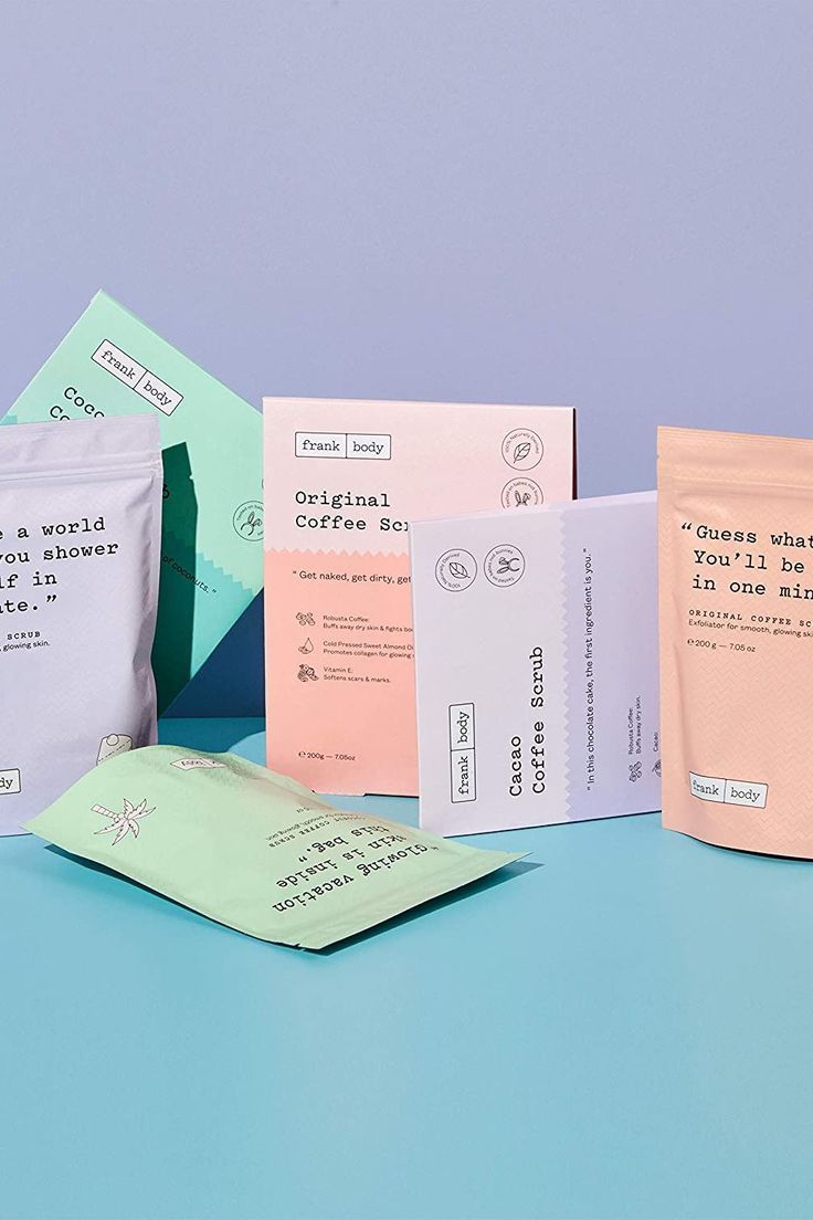 Scrub Variety Pack by Frank Body Skincare Christmas Gift Ideas Self