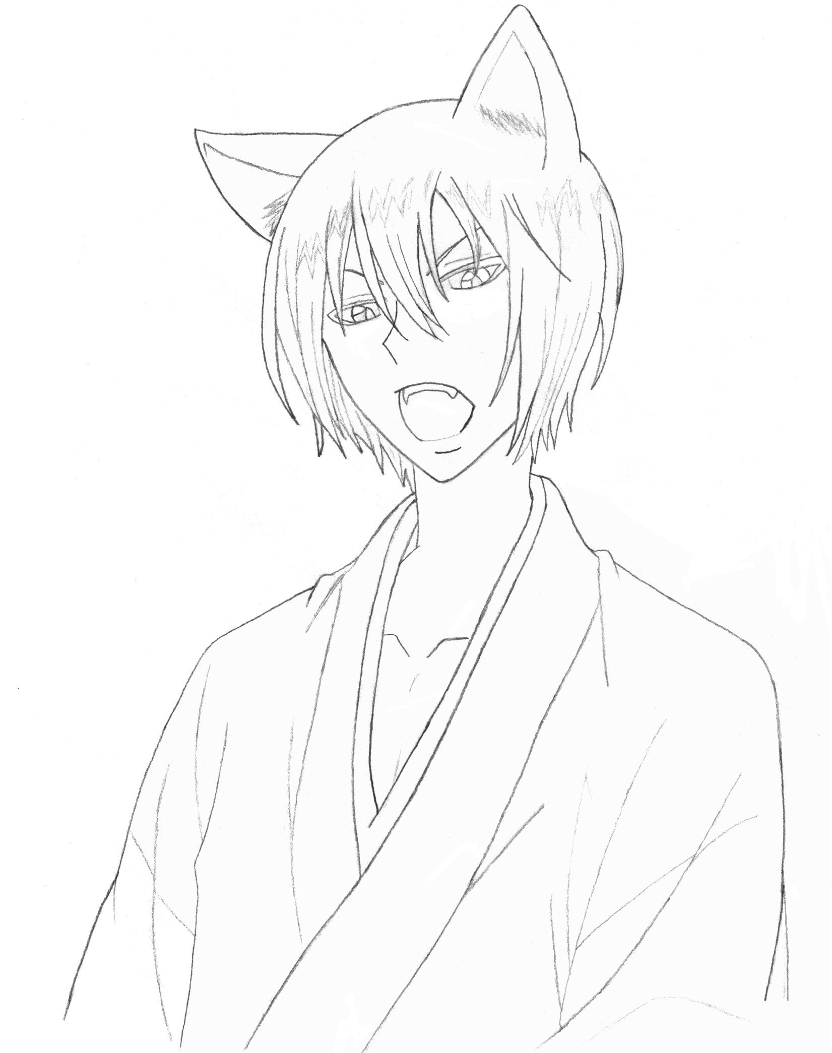 Kamisama Kiss Tomoe My drawings, Kamisama kiss, Drawings