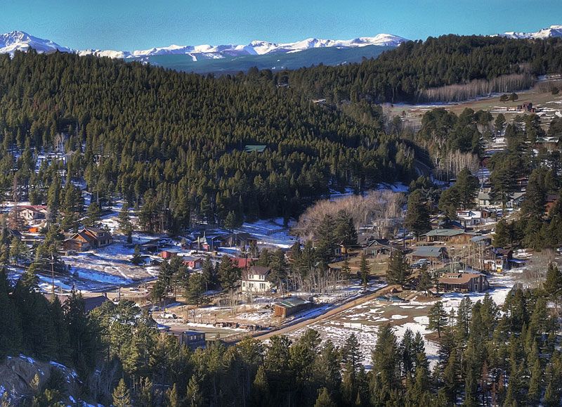 Beautiful Gold Hill, Colorado. Felt like home, as if I'd lived there in