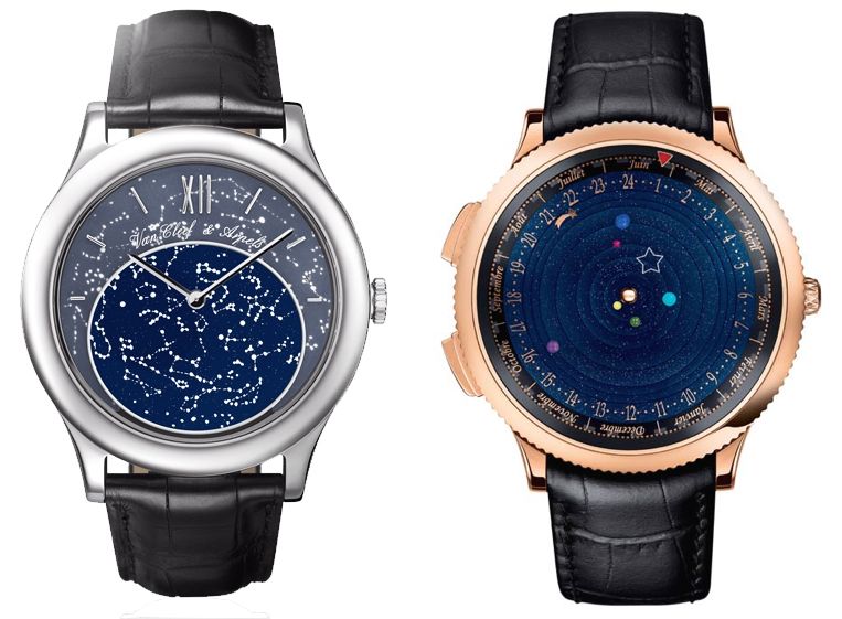 this planetarium watch is elegant impressive and expensive watch