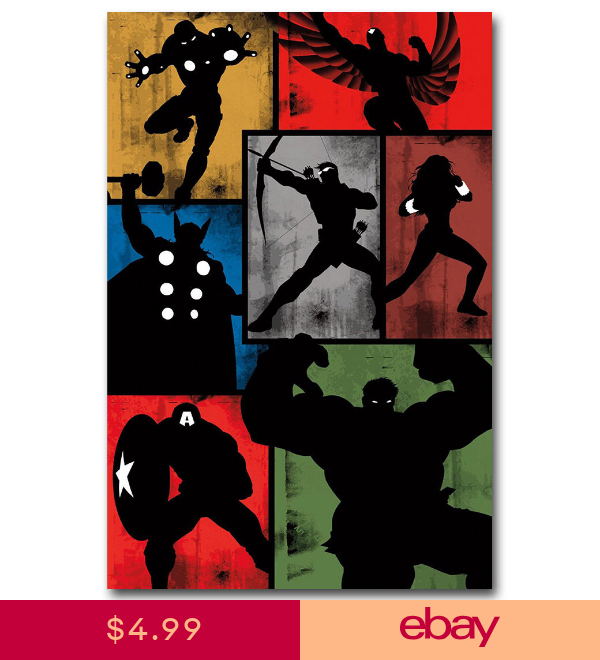 Iron man Art Silk Poster 12x18 24x36