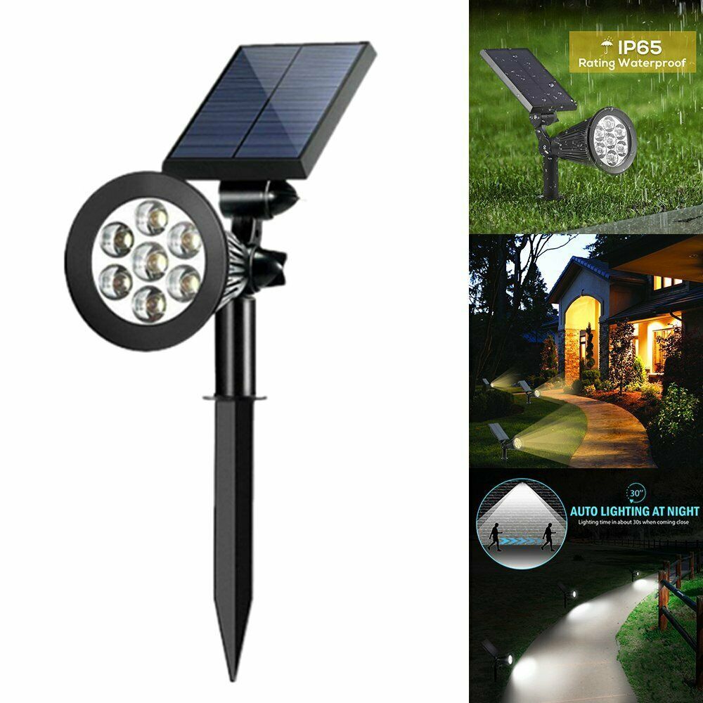 Details About Solar Powered Fence Lights Wall Door Step Smd Led Light Outdoor Garden Lighting