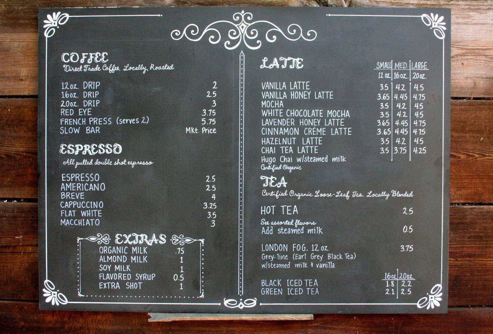This Is Entry 26 By Avalenti2 In A Crowdsourcing Contest Design Menu Boards For Coffee Shop For 175 Coffee Shop Menu Coffee Shop Menu Board Cafe Menu Boards