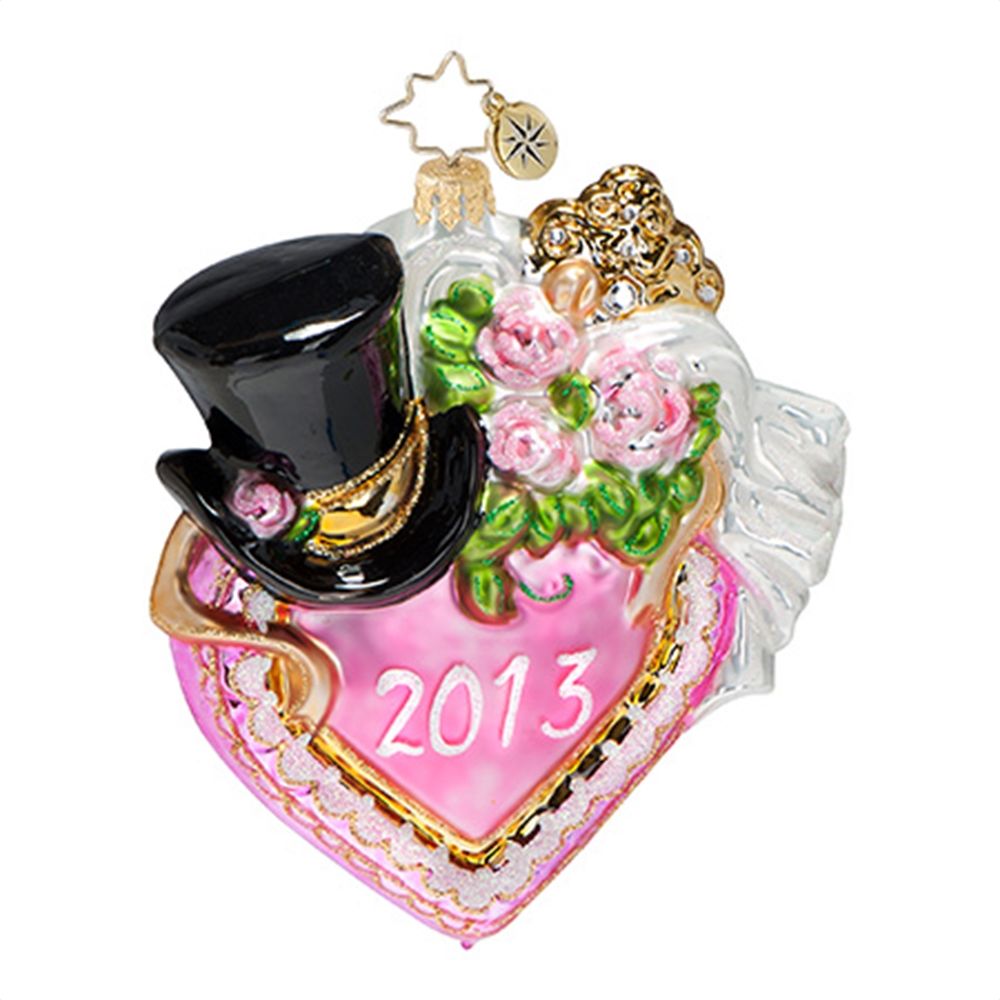 Christopher Radko First Christmas Together Ornament 2022 Radko Ornaments Bridal Wedding Christmas Ornament Together Forever Christopher Radko First Christmas Together Ornament 2022 Radko Ornaments Bridal Wedding Christmas Ornament Together Forever
