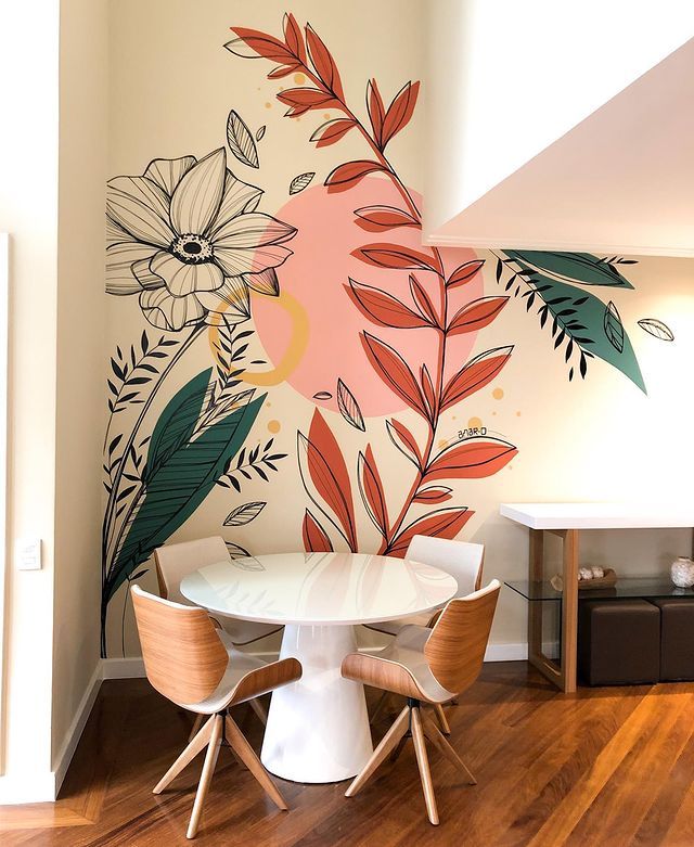 Com seus traços únicos e personalizados, esses artistas dão vida às paredes brancas e transformam a arte em um item indispensável ao décor Bedroom Murals, Bedroom Wall, Bedroom Decor, Home Interior Design, House Interior, Wall Painting Decor, Wall Decor, Home Decor Ideas, Decorating Rooms