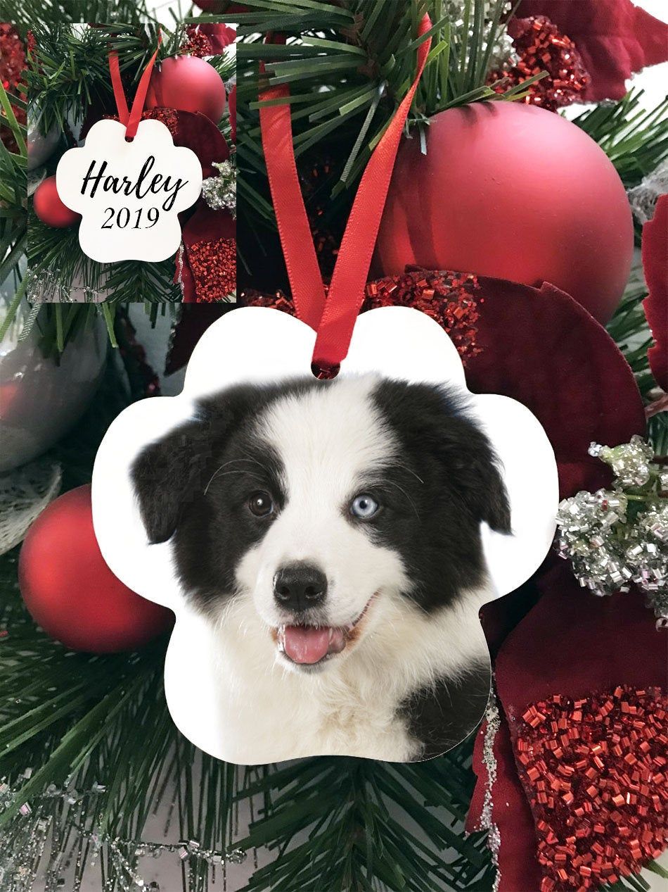 Pet Ornament Dog Ornament Pet Ornament Personalized Dog Paw Print Pet Ornament Dog Ornament Pet Ornament Personalized Dog Paw Print