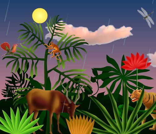 Let S Make A Rousseau Jungle Images Fisheyeart Blog ルソー ジャングルアート ペインティング Let S Make A Rousseau Jungle Images Fisheyeart Blog ルソー ジャングルアート ペインティング