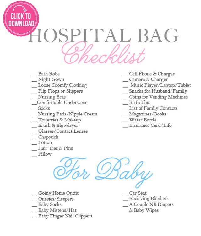 hospital bag checklist hospital bag essentials baby newborn baby checklist for hospital