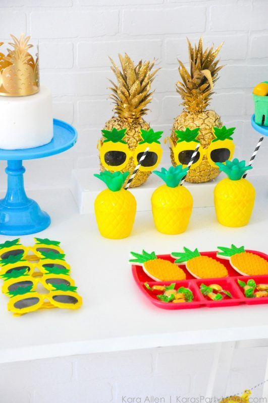 Original Fiesta de la Piña para Niños | Decoración de fiestas