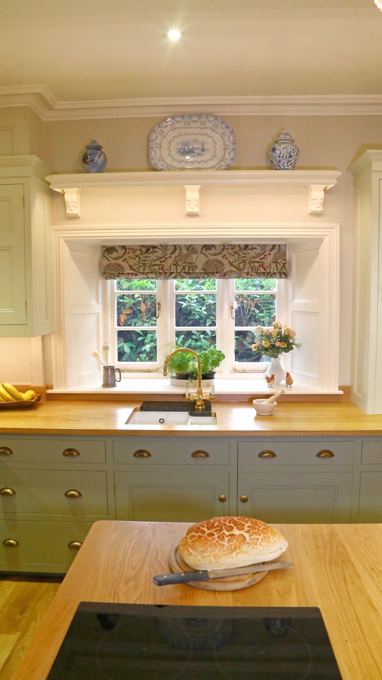 A modern take on the traditional country kitchen with in