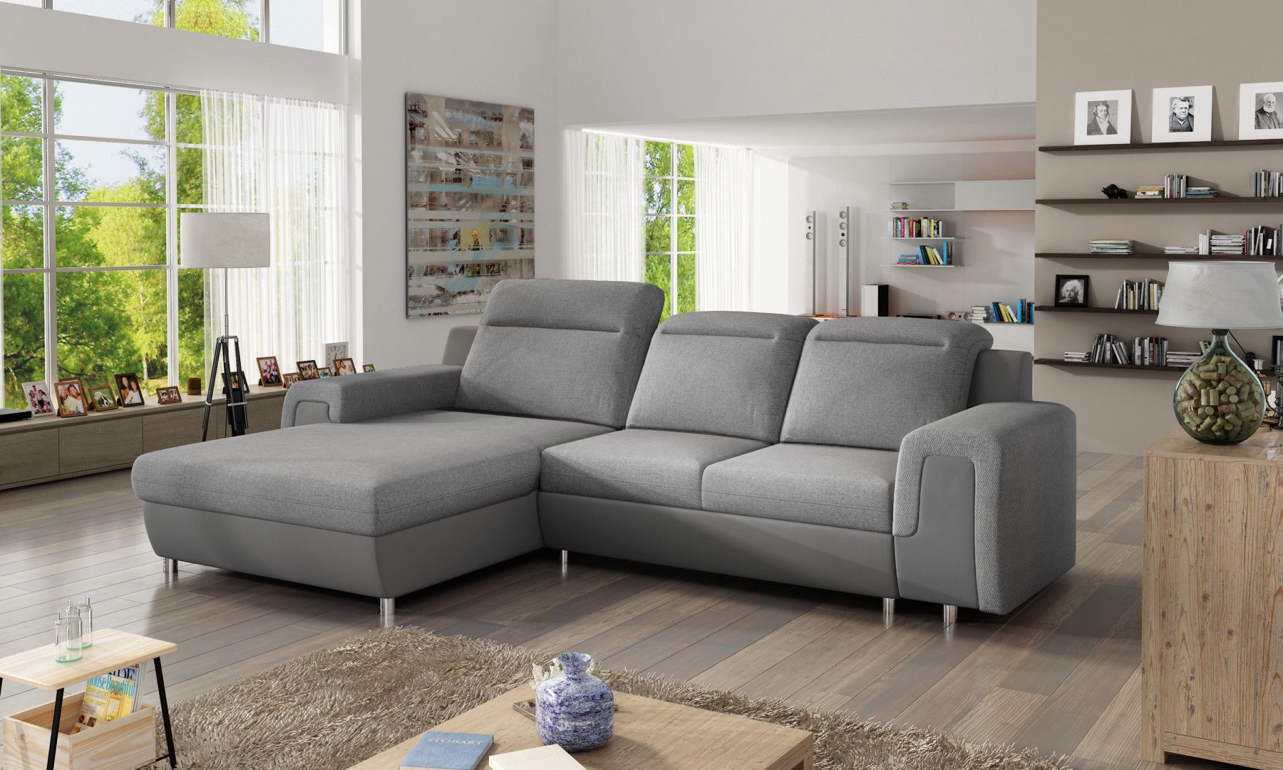 NICOLA MINI is a practical living room sofa and everybody will