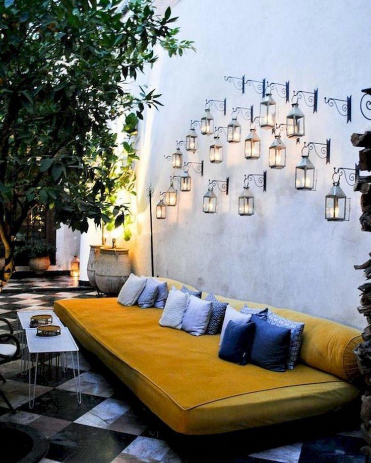 Terrasses et balcons idées pour décorer vos murs.