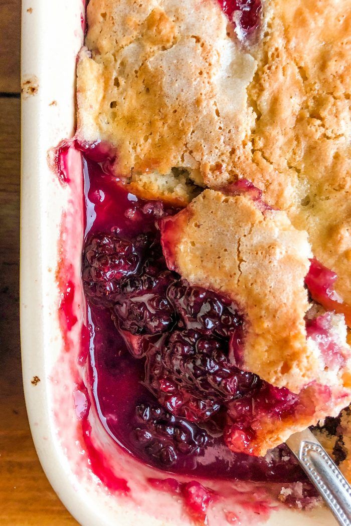 Lightened UP Blackberry Cobbler Recipe Cobbler recipes Lightened UP Blackberry Cobbler Recipe Cobbler recipes