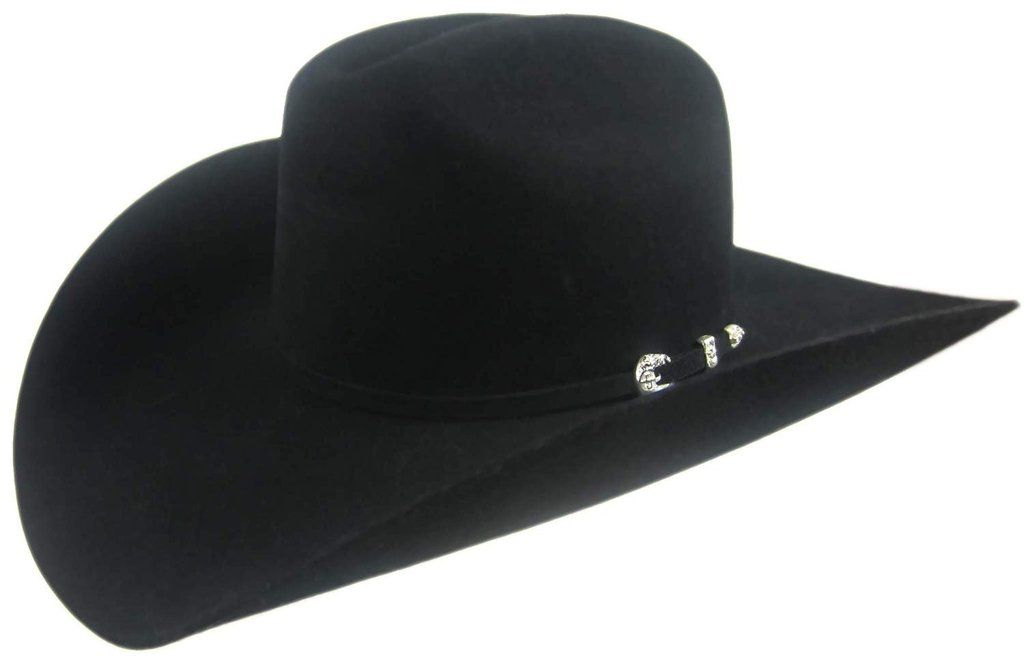 7 1//8 4 1//4 Crown Stetson 4X Duncan Black Size