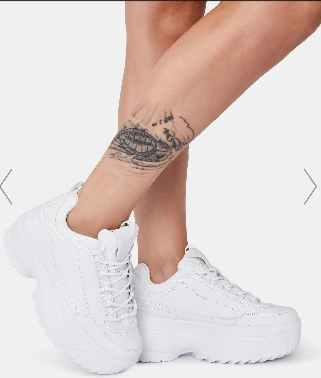 berness white sneakers