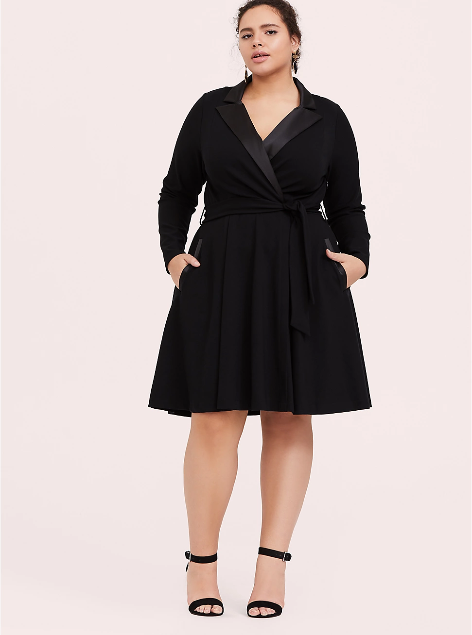 tuxedo skater dress