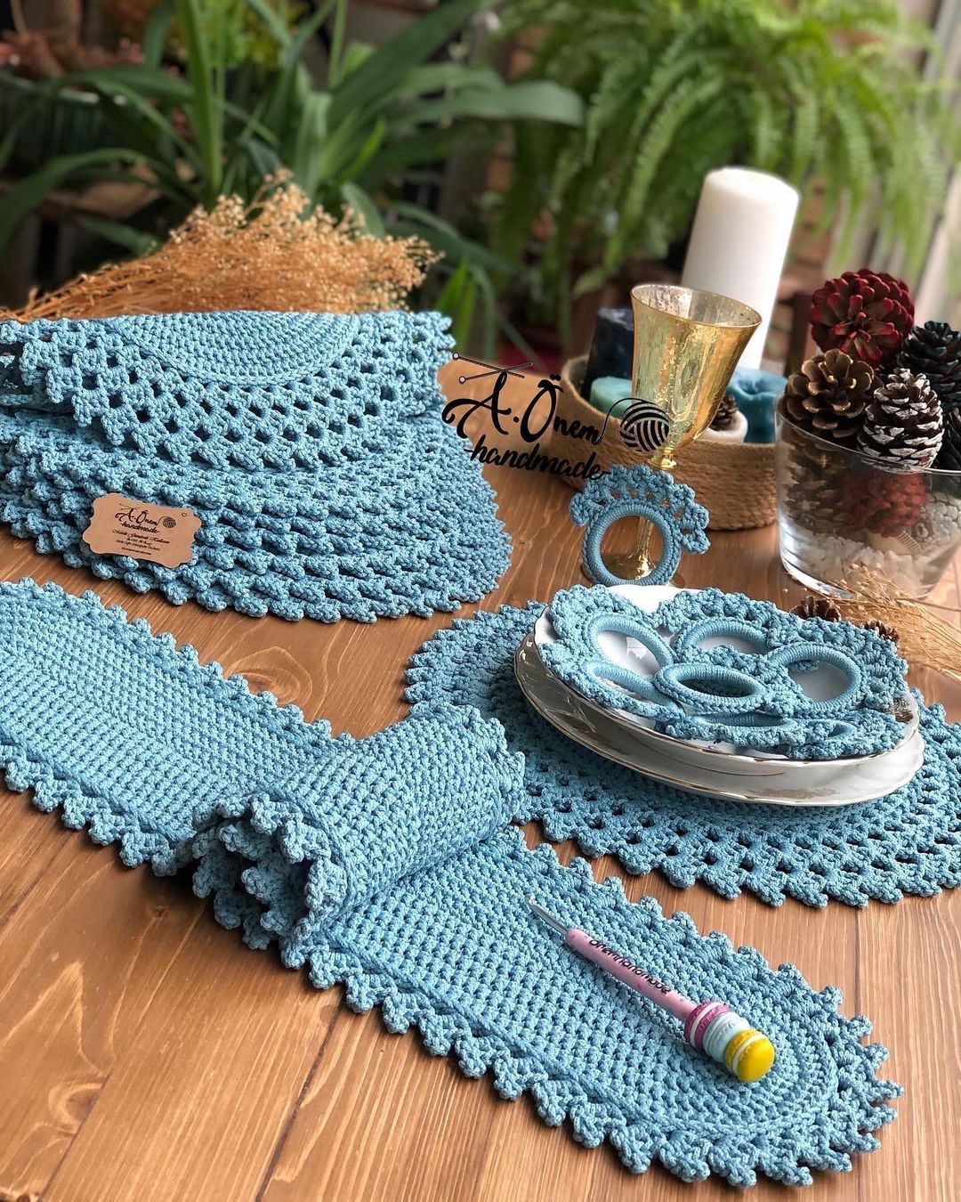 Ayşe Önem ®️ on Instagram: “Renkler le 🕊🦋🌸 keyifle hazırlayıp🥰 sahibelerine ulaşanlar dan #tbt ile geldim… (çoklu görsellerimi , görmek için kaydırınız💐) Çook…” Crochet Earrings, Crochet Patterns, Summer, Jewelry, Instagram, Fashion, How To Fold Napkins, Placemat, Knitting And Crocheting