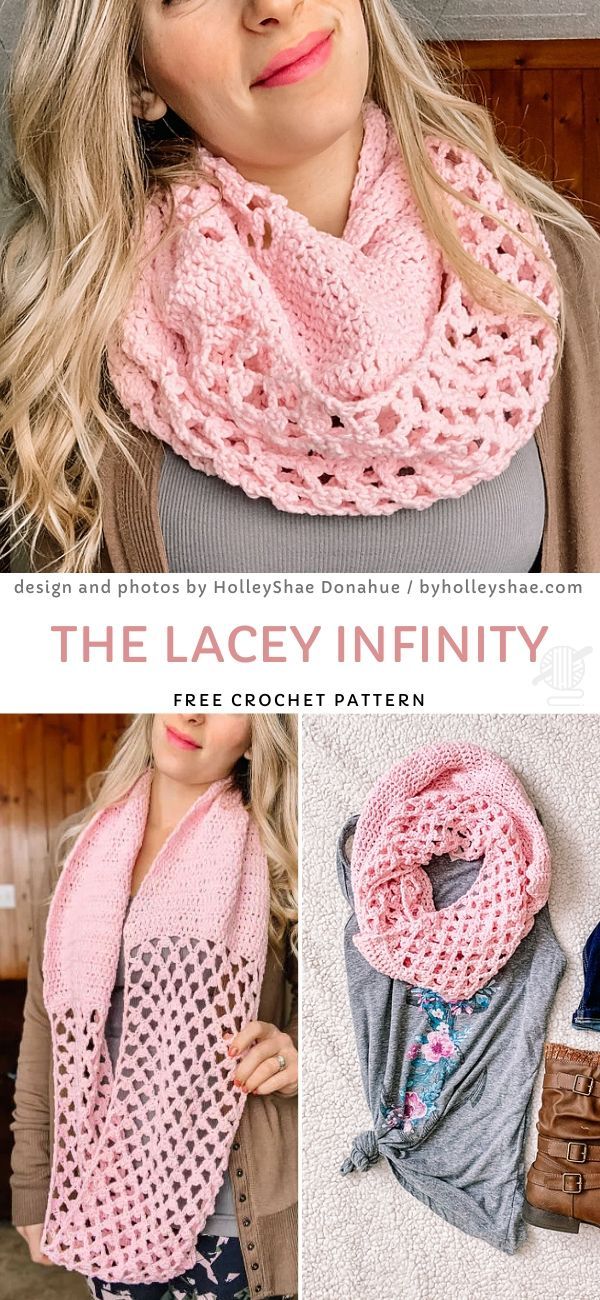 The Lacey Infinity Free Crochet Pattern