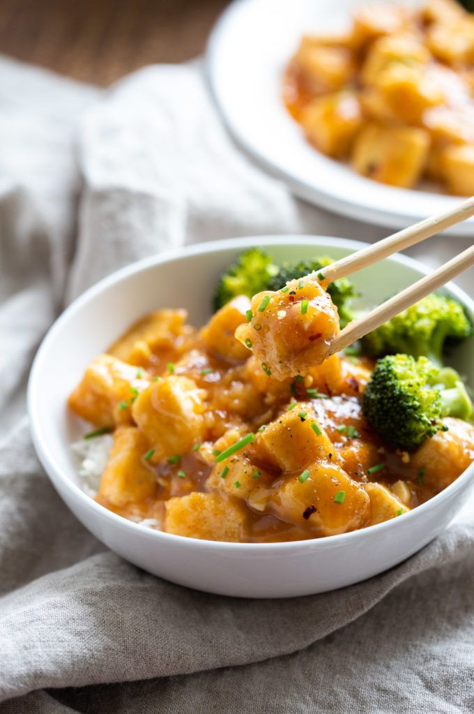 Vegan Orange Tofu Recipe - Vegan Richa | Recipe | Orange tofu recipe