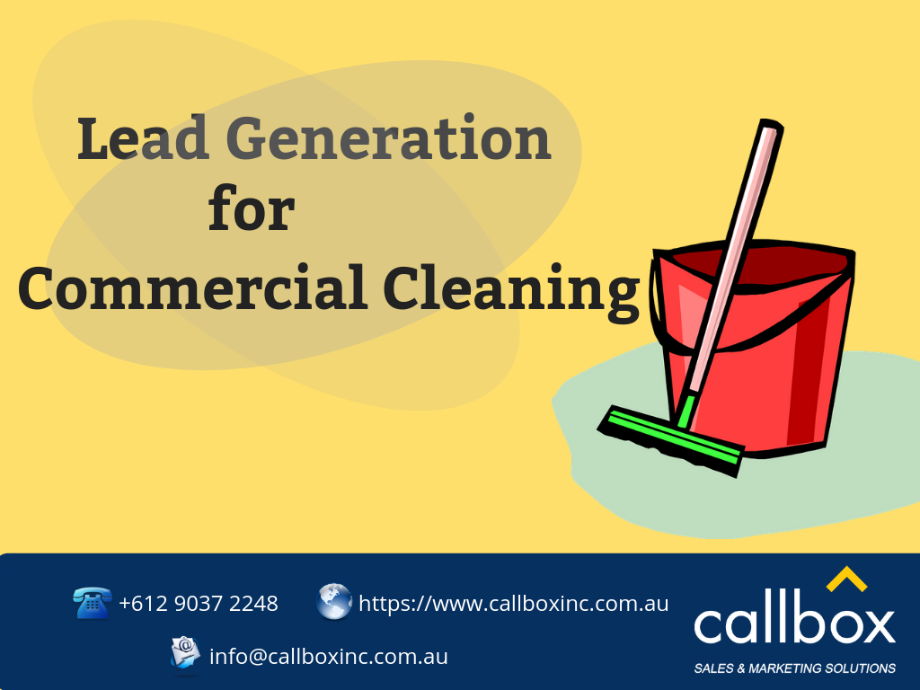 commercial cleaning b2b leads in australia callbox lead commercial cleaning leads