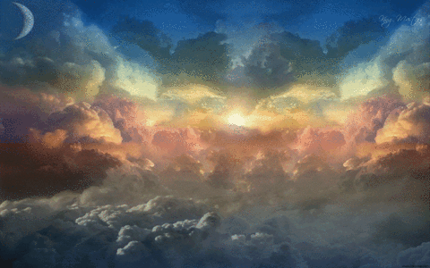Animated GIF | Nubes, Paisajes, Naturaleza