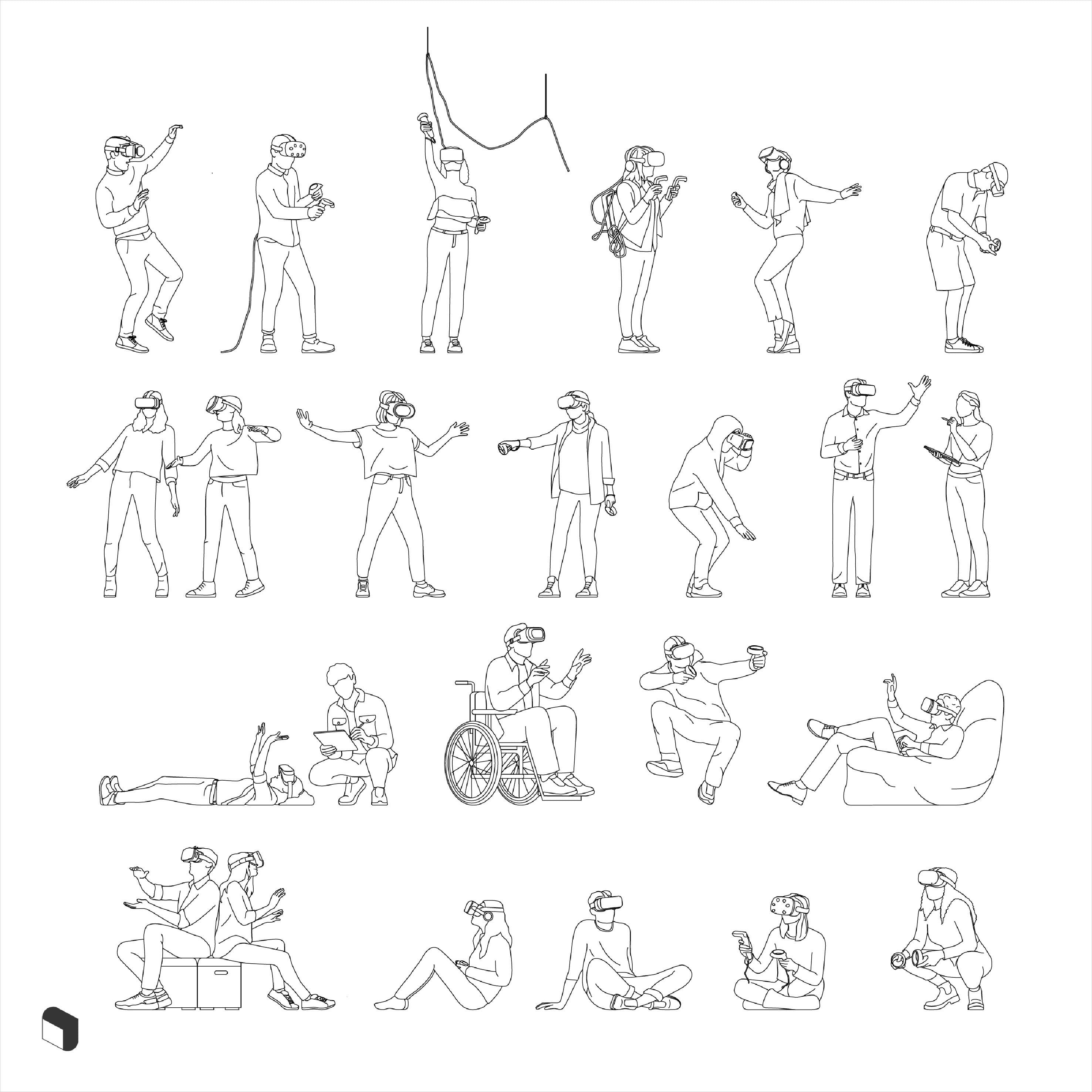 Cad VR People Toffu Co Cad People Cutout Interactive Design Cad VR People Toffu Co Cad People Cutout Interactive Design
