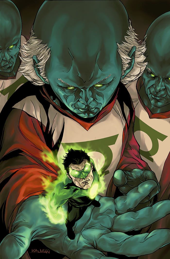 Ion 6 Cover Artist Kalman Andrasofszky Green Lantern Corps Green Lantern Hal Jordan Green Lantern