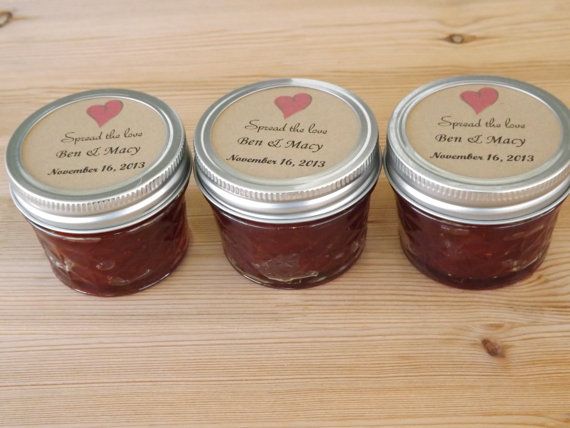 Spread The Love Wedding Favors Jar Mason Set Of Spread The Love Wedding Favors Jam Jar Mason Set Of 12