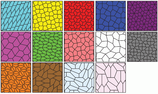 Pentagon Tilings The 14 Diffe Types Of Convex Pentagons That Pentagon Tilings The 14 Diffe Types Of Convex Pentagons That Tile Plane